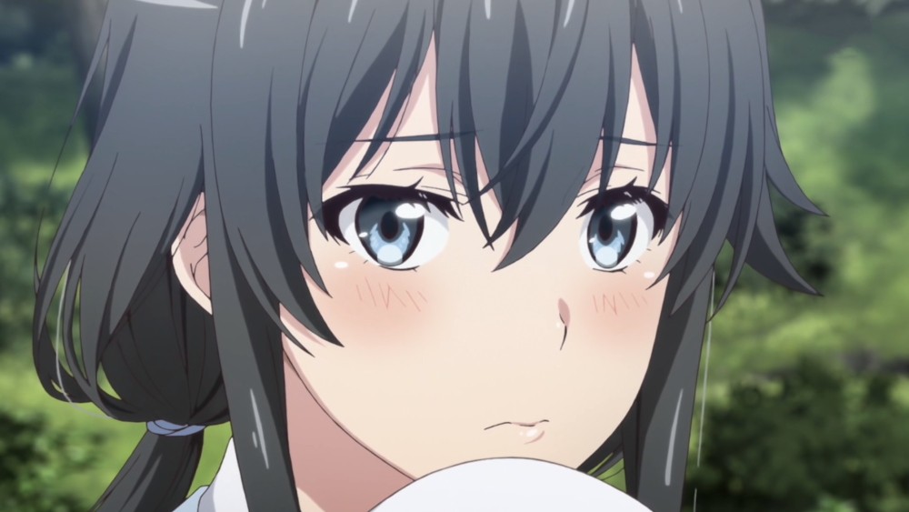 完结撒花大老师和雪乃的约会不是一点甜雪乃羞涩表白太棒了