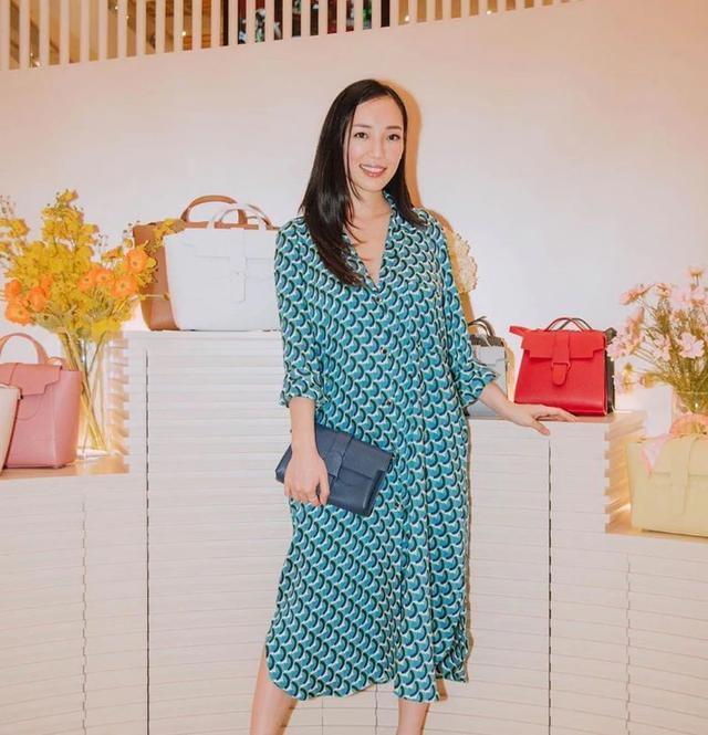 霍英东孙女霍咏诗晒大肚写真刘德华小姨子大赞她是辣妈