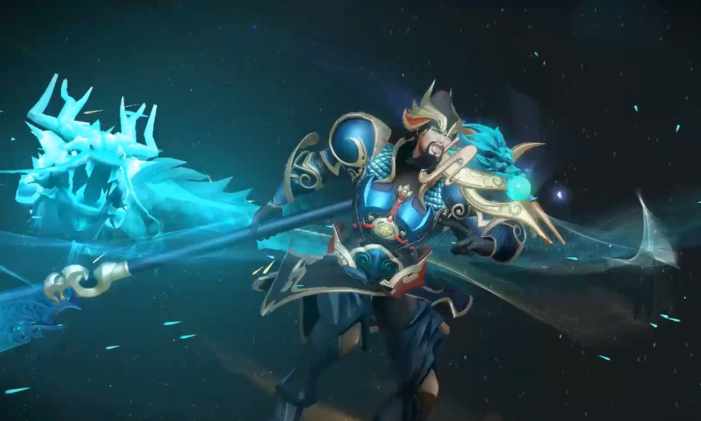 王者荣耀:关羽武圣官宣,看到技能特效,有冰锋战神的玩家笑了