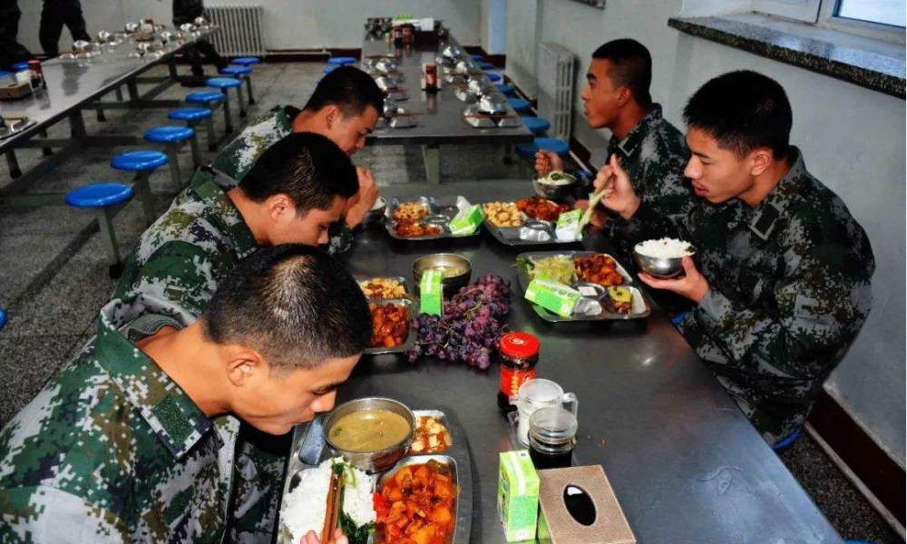 中国部队伙食能排第几?