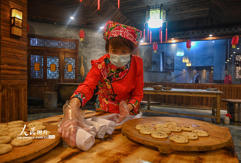 麻饼|重庆：非遗麻饼香飘中秋