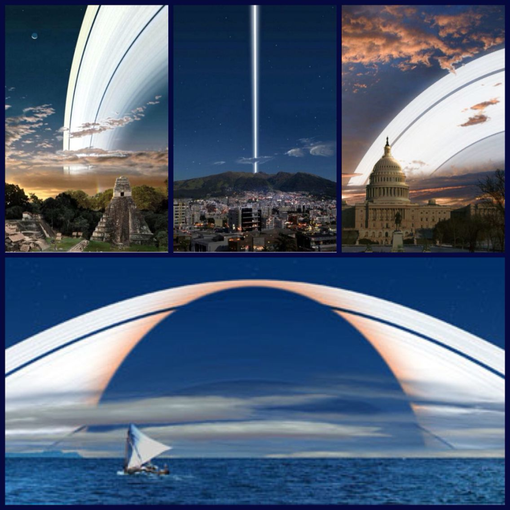 地球|如果地球有环的话会发生些什么？