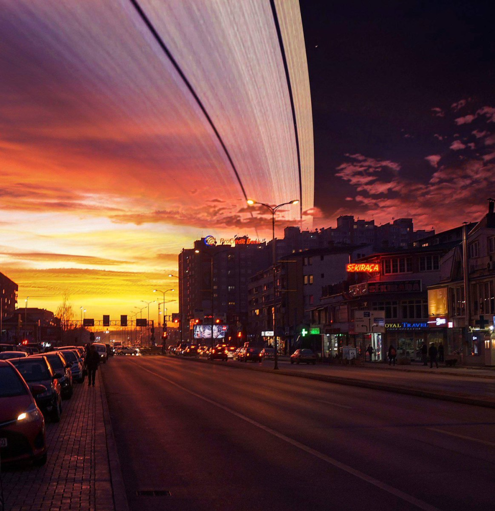 地球|如果地球有环的话会发生些什么？