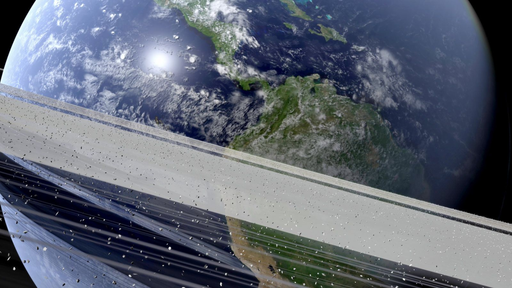 地球|如果地球有环的话会发生些什么？