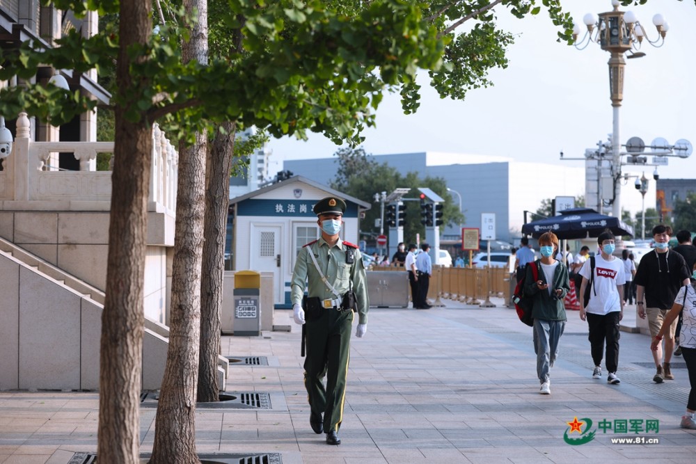 国博|天安门广场上的另一道风景线