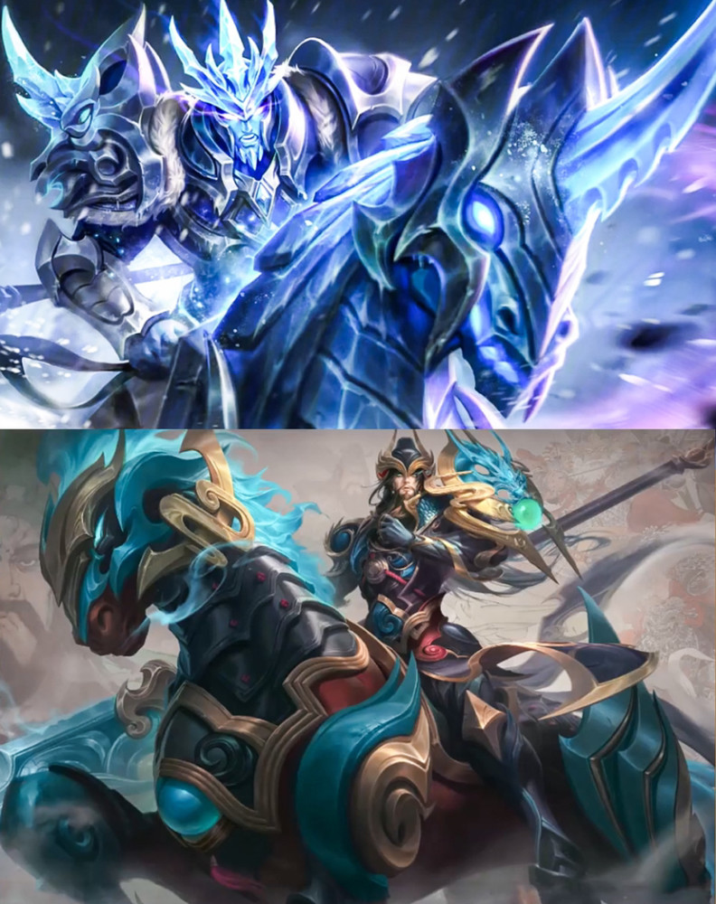 五虎将武神皮肤终于上线,对比冰封战神玩家大呼失望,你怎么看