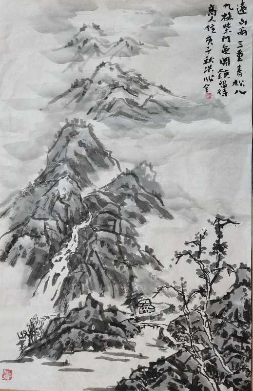 洪成全|献礼国庆重点推荐艺术家段成林山水画作品欣赏