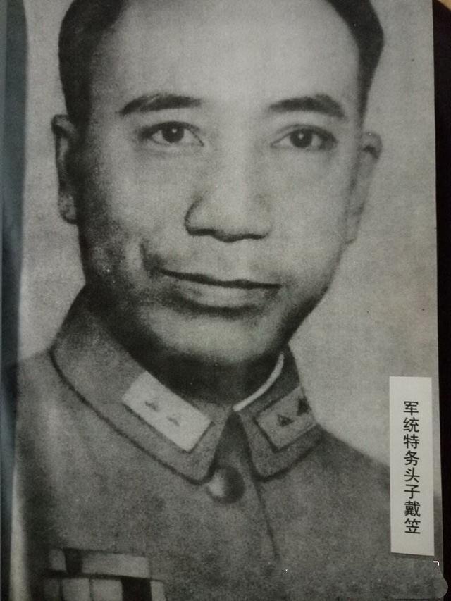 戴笠奇怪的择偶标准,条件就一个,得像一个人