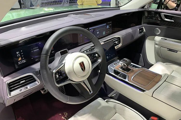 红旗e-hs9发布:续航超600km,全车展最耀眼!_腾讯新闻