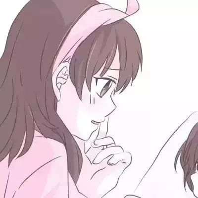情侣头像我的鱼尾纹越来越多了证明我们爱的好久了
