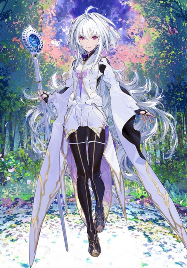 fgo女梅林全灵基卡面赏析陈宫这炮弹比紫色老太婆好多了