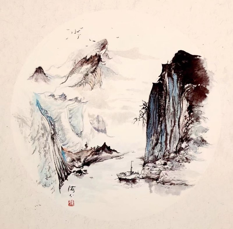 王新民|金牌艺术家庆祝国庆作品联展：王新民油画国画作品欣赏