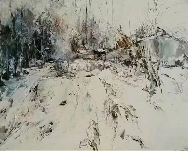 王新民|金牌艺术家庆祝国庆作品联展：王新民油画国画作品欣赏