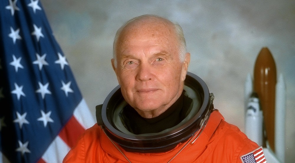 美国宇航局宇航员约翰·格伦
