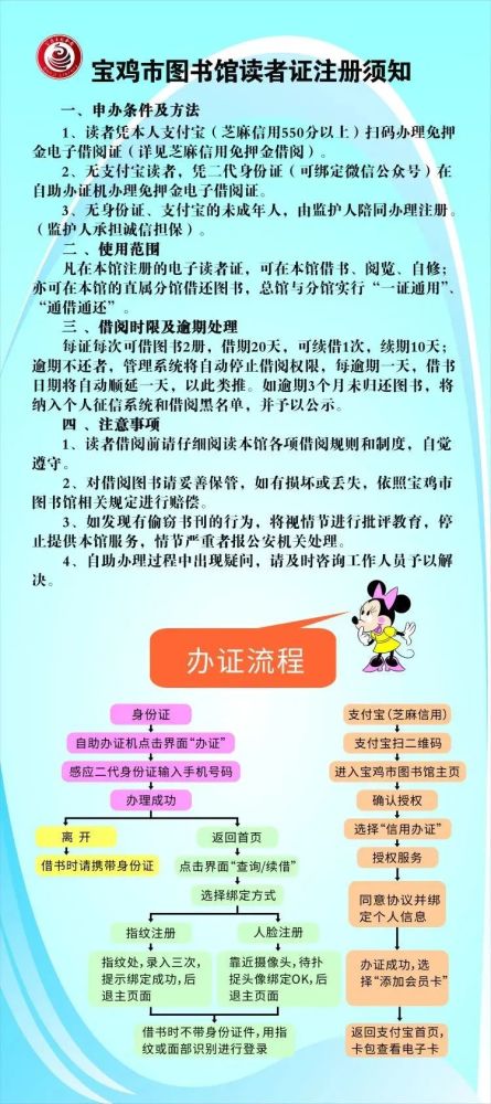 身份证|10月1日起，宝鸡市图书馆可以借书啦！