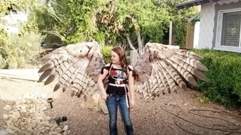 宣州谢朓楼饯别校书叔云|美国女子为实现“飞行梦”，花费100万在背部植入翅膀，结果怎样