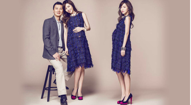 侯佩岑|侯佩岑大气从容，昔日拍怀孕写真踩高跟鞋也微笑，黄伯俊坐着不谦让