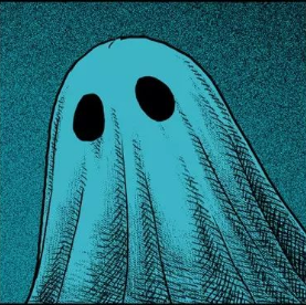 黑色放映机之床单鬼你是否也愿意温暖同样孤独的人呢