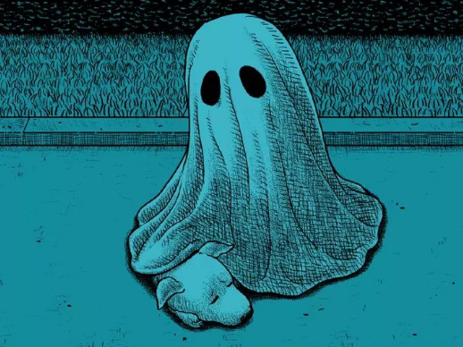 黑色放映机之床单鬼你是否也愿意温暖同样孤独的人呢