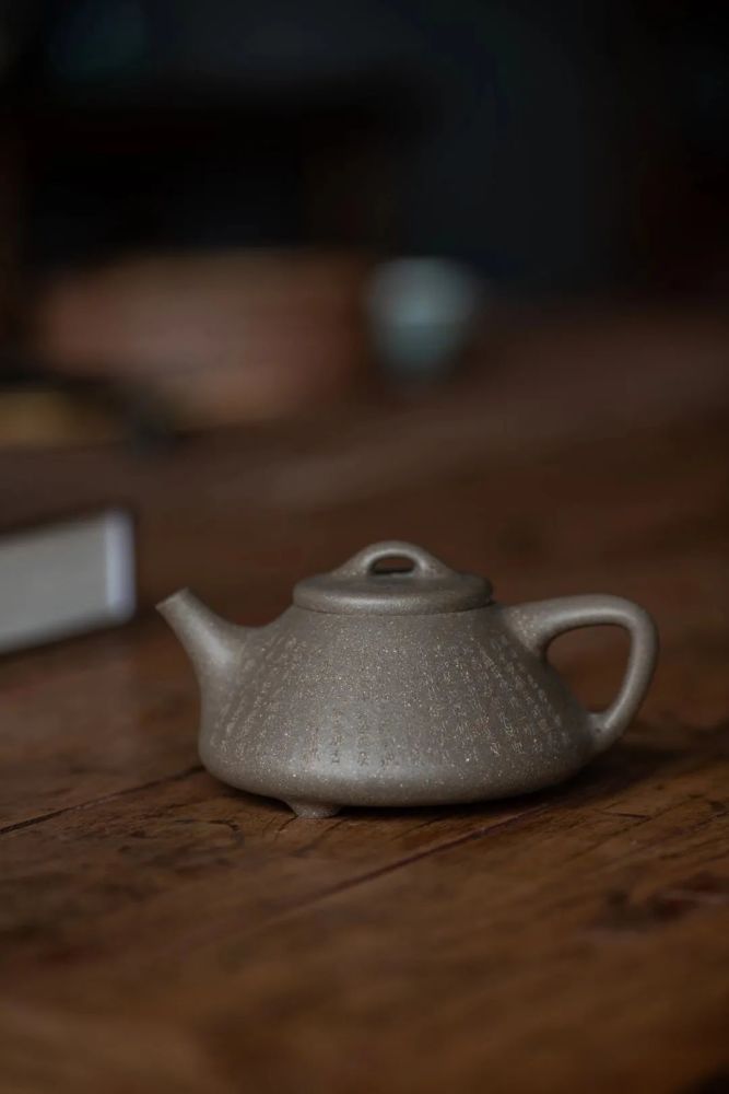 西云|【西云堂】青灰泥·子冶石瓢·180cc