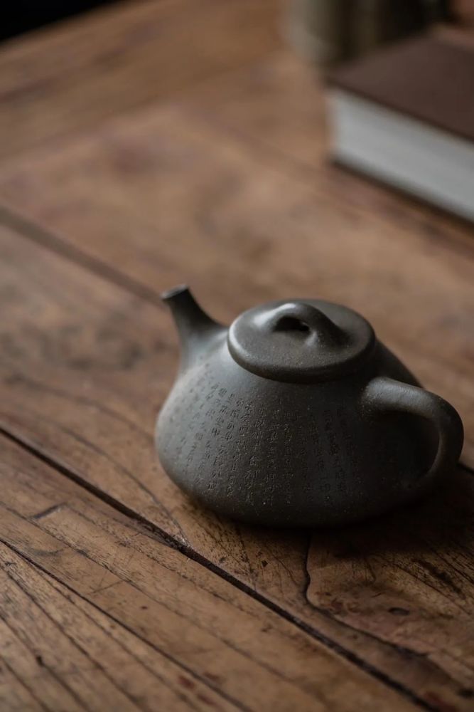 西云|【西云堂】青灰泥·子冶石瓢·180cc