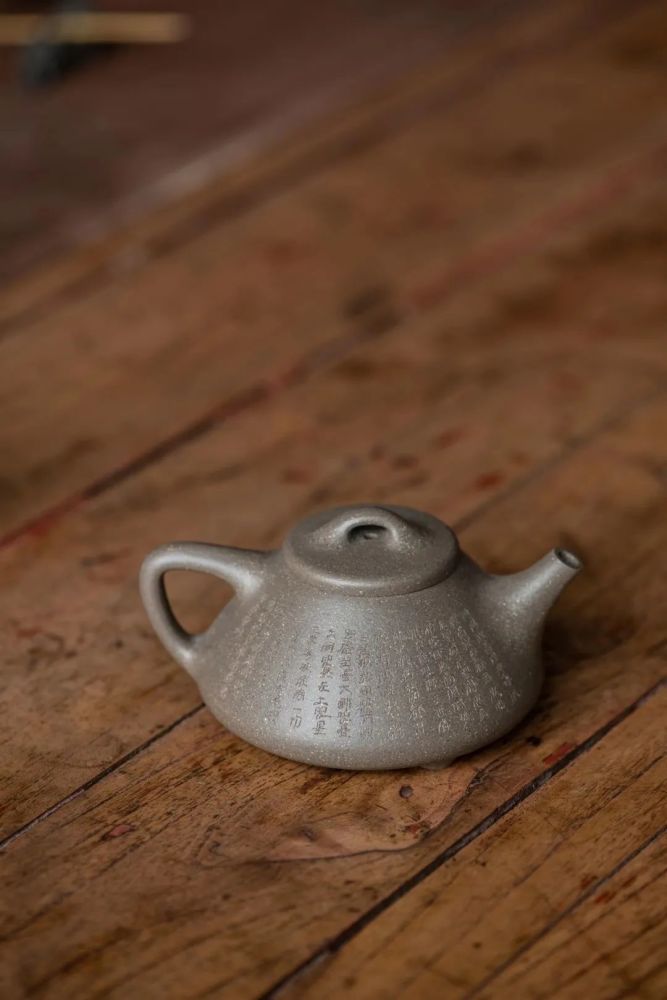 西云|【西云堂】青灰泥·子冶石瓢·180cc