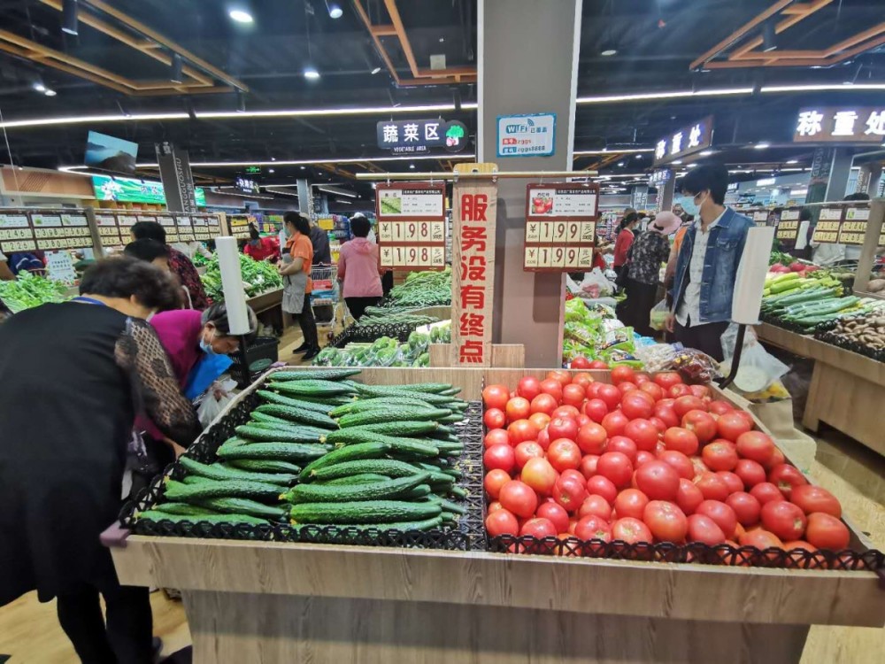 菜篮子|原地改造升级！良乡这家服装卖场变身社区菜篮子