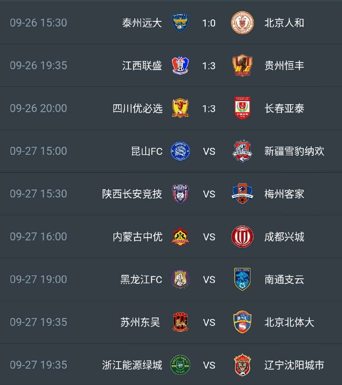 浙江绿城|今日！中甲战6场，成都兴城冲5连胜！绿城VS新辽足，这些平台直播