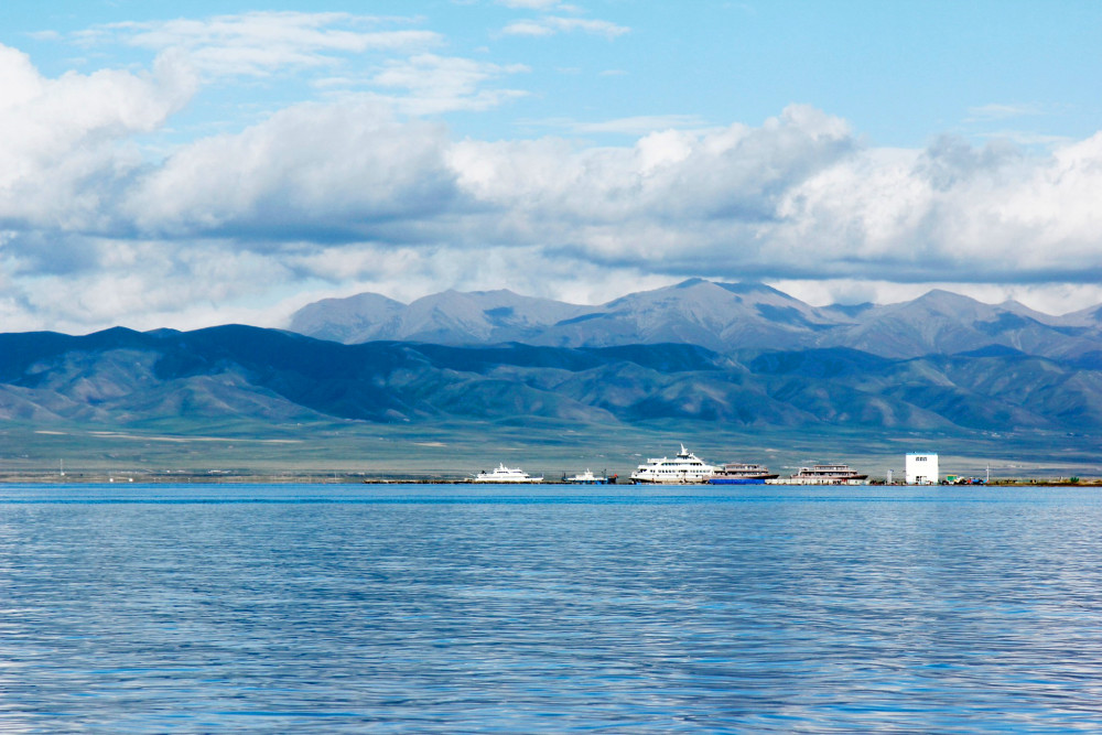 青海湖,好似一幅美美的画_腾讯新闻