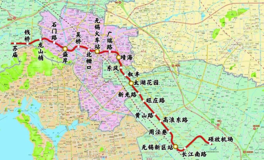 地铁4号线于10月初实现了洞通预计2021年开通锡澄s1线已正式进入施工