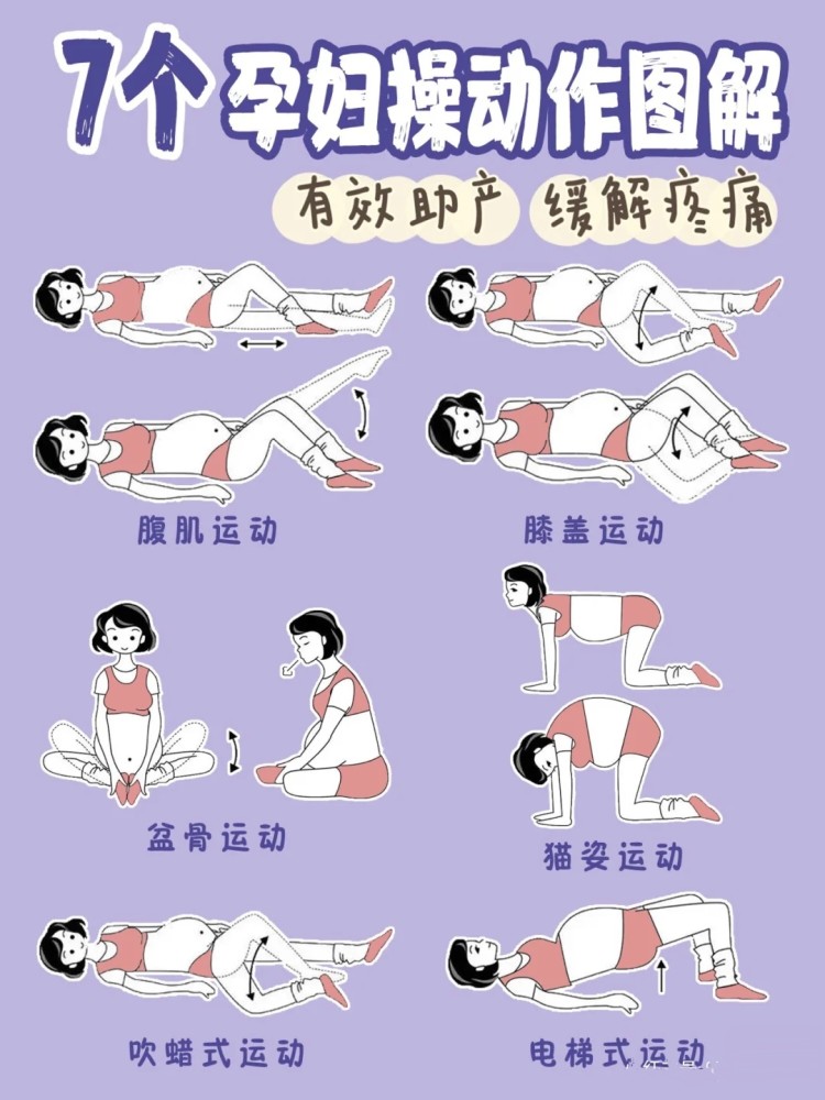 孕妇操注意事项 有效助产 缓解疼痛 腾讯新闻
