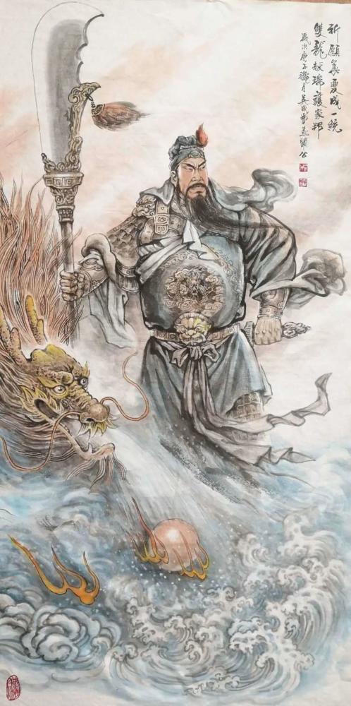 关公吴|“关公吴”吴成岗古典人物画展在成都开展 将持续至10月7日