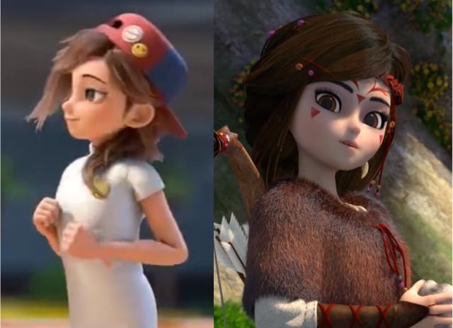 熊出没狂野大陆最美女主登场她的美貌秒杀纳雅难道光头强要脱单了