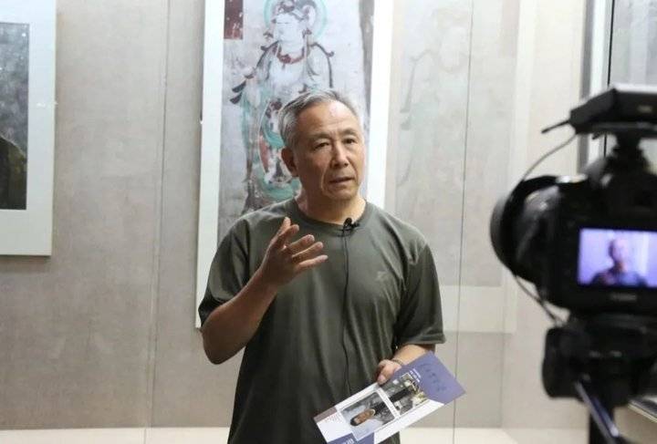 山东省中国画学会|【展讯】济南名士多——李玉旺创作研究展昨日趵突泉万竹园开幕