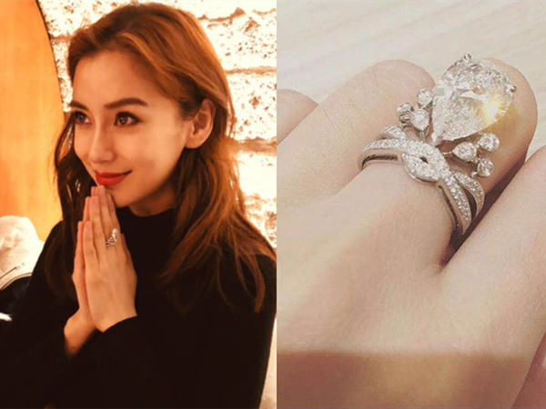 女明星的婚戒都啥样?杨颖的奢侈,唐嫣的简约,看到谢娜的:有点可爱