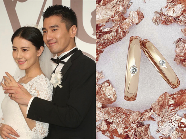 女明星的婚戒都啥样?杨颖的奢侈,唐嫣的简约,看到谢娜的:有点可爱