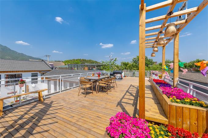 民宿|超惊艳的怀柔之上小苑民宿不仅建筑美，粉色的花园真是独一无二！