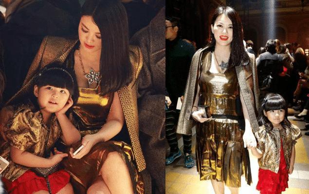 李湘|立慈母人设？李湘熬夜为女儿缝补校服，晒出美照却被吐槽P图过度