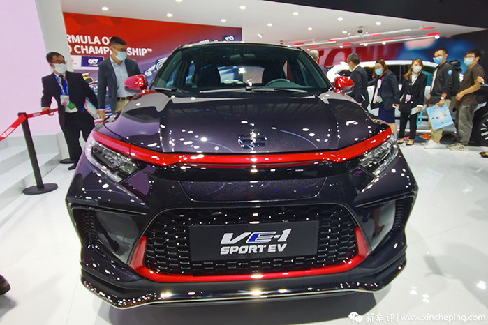 honda e|本田首款H标纯电动概念车/CR-V插混亮相北京车展