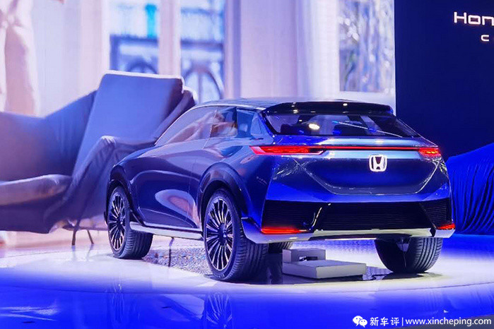 honda e|本田首款H标纯电动概念车/CR-V插混亮相北京车展