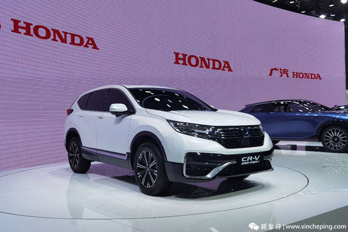 honda e|本田首款H标纯电动概念车/CR-V插混亮相北京车展