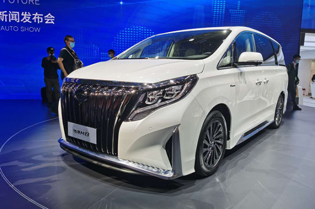 2020北京车展广汽传祺m8首发亮相内饰升级是亮点