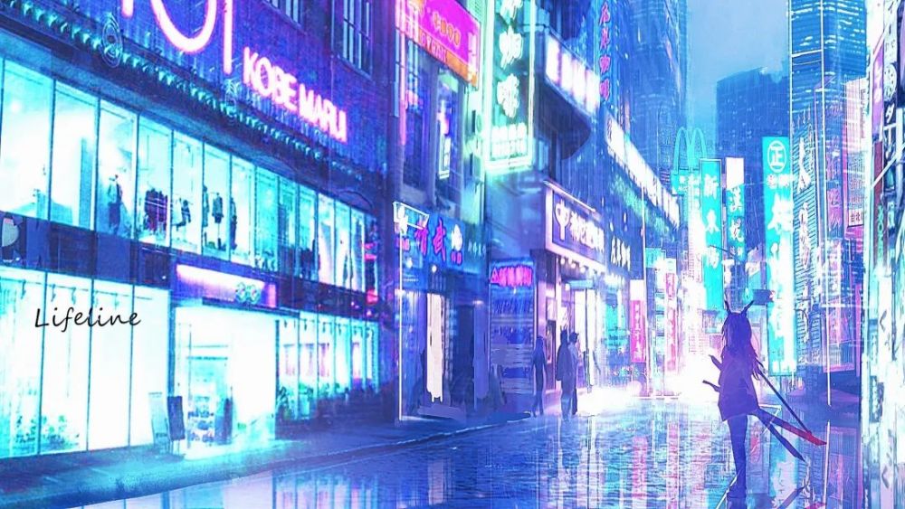 P站，光与影的交织！中国画师Lifeline的插画作品_腾讯新闻