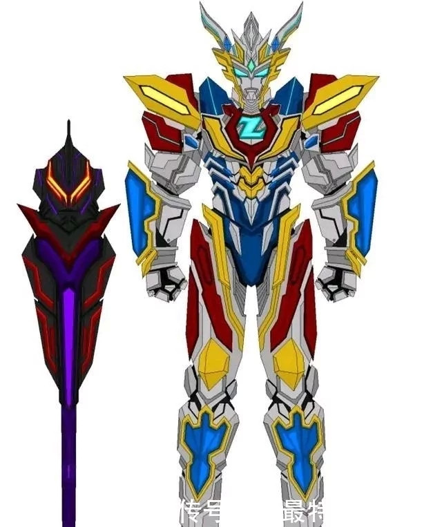 泽塔奥特曼四个机甲形态来了,伽马未来和黄金风暴造型很浮夸