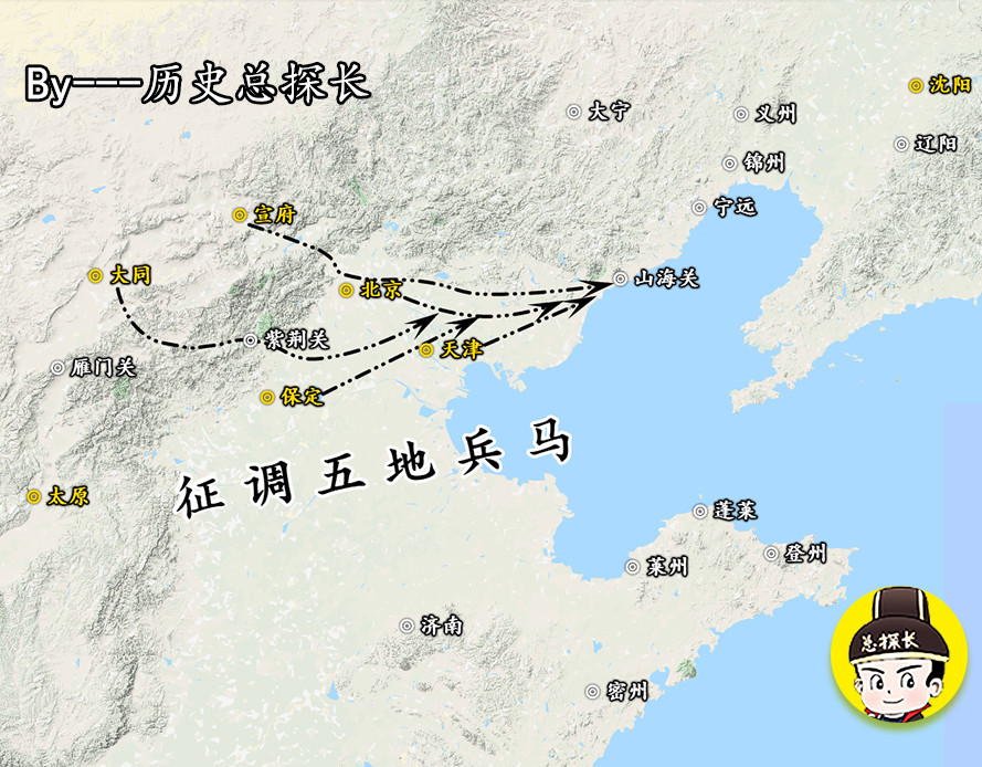 解析明朝战争明朝末年的辽西走廊如何影响明王朝的命运