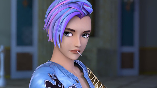 叶罗丽高泰明重新焕发新生染上和白光莹同款发色喜糖预订了