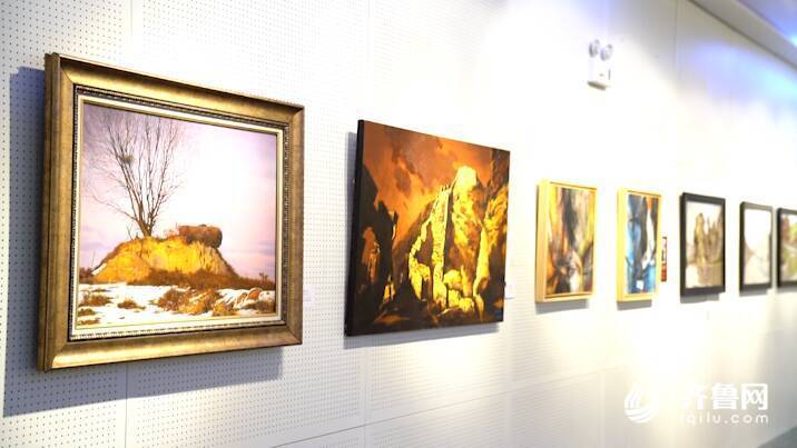 红色基因|“传承红色基因·践行繁森精神” 9位茌平籍画家展出红色主题油画作品