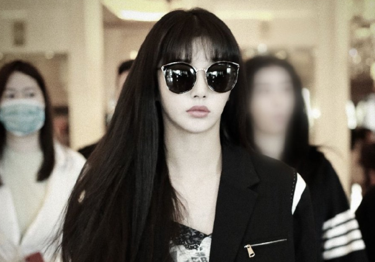 颜值|孔雪儿拍MV被偶遇，路人怼脸拍大头照，这颜值是真实存在的？