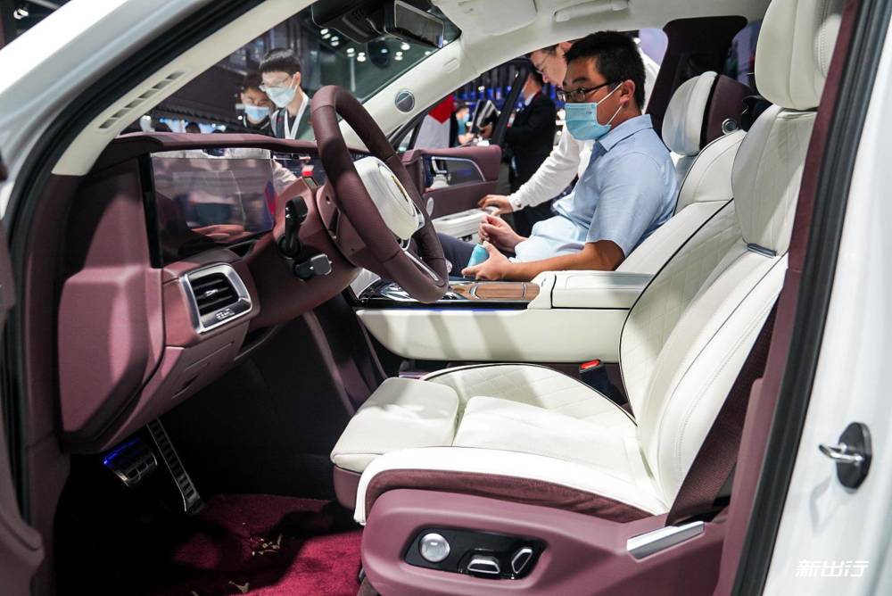 2020 北京车展实拍红旗e-hs9_腾讯新闻