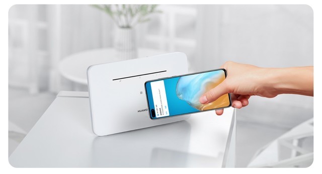 华为移动路由支持nfc一碰连